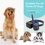 Pet Dog Training Collar Electric Shock Vibration Collars Waterproof Charging 300 Meters Remote Training Dog Device