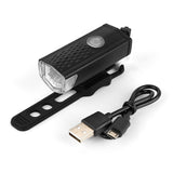 Bike Light USB Rechargeable 300 Lumens 3 Modes Bicycle Lamp Light Front Headlight Bike Bicycle LED Flashlight Lantern