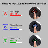 Electric Heated Hand Warmer Muff Cold Weather Thermal Glove Waist Bag for Hunting Skiing Camping