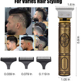 Hair Trimmer Barber Hair Clipper Cordless Hair Cutting Machine Beard Trimmer Shaving Machine Wireless Electric Razor Men Shaver
