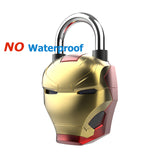 IP67 Waterproof Smart Fingerprint Padlock, Luggage Lock, Student Schoolbag, Suitcase, Backpack Lock, Gym Password Small Lock