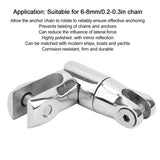 316 Stainless Steel Boat Anchor Connector 6mm‑8mm Chain Mooring Connector For Boat Marine Hardware Accessories