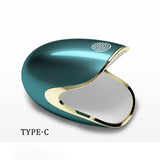 Quick Dry Touch Button Nail Lamp Mini Q6 6W 3LED UV Lamp Upgrade Nail Gel Dryer Type C Charging Professional Manicure Lamp 2021