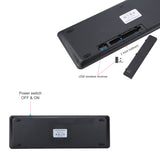 AZERTY French Keyboard Portable 2.4G Wireless Keyboard With Touchpad For Desktop Notebook and Smart TV PS3 BOX360