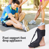 Foot Support Foot Drop Orthosis Ankle Valgus Correction Belt Hemiplegia Ankle Splint Health Equipment