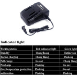 18V Battery Charger R86092 Replacement for Ridgid 18V Batteries R840087, R840083, R840085, R840086 and More EU Plug