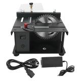 110-240V Multifunctional Table Panel Saw For Woodworking Mini Sliding Table Saw Household Bench Saw Saw Machinery 10000/min
