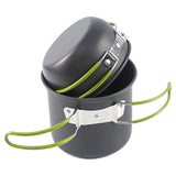 Travel Camping cookware set Ultralight Outdoor tableware set Tourism Equipment For Hiking Picnic camping cookware  army mess kit