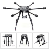 JMT ZD850 Frame Kit with Landing Gear +Hub 350KV Brushless Motor 40A ESC 1555 Propellers For RC DIY FPV Aircraft Hexacopter