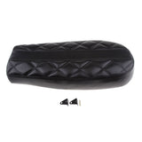 Universal Cafe Racer Vintage Cushion Flat Brat Styling Seat 53cm Black