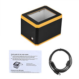 Omnidiretional Barcode Scanner Platform 1D/2D/QR Bar Code Scanner Reader Presentation USB Compatible with Windows IOS Android