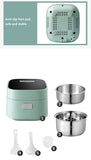 220V 3L Electric Low Sugar Rice Cooker Intelligent Multifunction Less Sugar Rice Cooking Pot With Timing &amp; Reservation Function