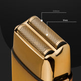 Kemei All-metal Electric Shaver Men Electric Razor Rechargeable Beard Shaver Floating Hair Trimmer Face Care Shaving Machine