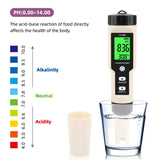 Newest YY-400 4 in 1 PH/ORP/H2&TEM Meter Digital Dydrogen Ion Concentration Test 964E