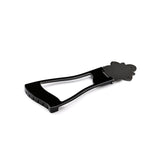 Jazz Guitar Bridge Trapeze Tailpiece Bridge for 6 String Electric Bass Guitar Replacement Accessories