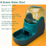 Pet Supplies 3.8L Large Capacity Pet Dog Cat Automatic Feeder Detachable Bowl Water Dispenser Food Feeding Device For Cat Dog