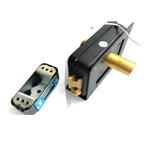 Outdoor Electric Electronic Gate Door Lock For Doorbell Intercom Access Entry Security System with emergency knob
