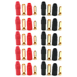 100 Pair/lot Amass AS150 Connector plugs Anti-Spark Gold Bullet 7mm Connector Male Female Bullet Connectors Plugs for RC battery