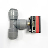 Digital Illuminated Mini Gauge 0-90psi (0-6.2bar) - Duotight 8mm 5/16 Stem 27*27mm