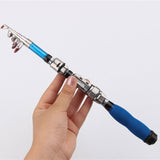 Fishing Rod Super Hard Mini Fishing Rod 1m-2.1m FRP Ice Fishing Rod Rivers And Lakes Fishing Equipment Portable Practical Tool