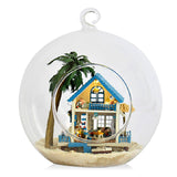 CUTEBEE Doll House Miniature DIY Dollhouse With Furnitures Wooden House For Children Birthday Gift Mood for Love Toys   B015