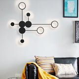 Nordic modern wall lamp Led minimalist wall lamp, living room bedroom, staircase lamp, home decoration bedside wall lamp install