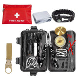 Emergency First Aid Kit Multifunction Outdoor Adventure Survival Kit Tool Traveling Hiking Hunting Camping Equipment SOS