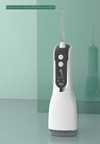 Waterproof Portable Oral Irrigator Water Flosser USB Rechargeable 4 Nozzles Water Jet Water Tank travel Dental Teeth Cleaner