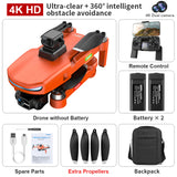 L800 PRO2 Drone GPS 4K HD Professional Dual Camera 3-axis Anti-shake Gimbal Brushless Motor Obstacle Avoidance Dron