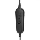 Telephone Headset with Microphone and Audio Control Call Center Headphone for Business Office Communication Telephone Headphone