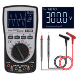 2 In 1 Oscilloscope Multimeter Portable Analog Bandwidth 20KHz 200Ksps Current Intelligent Digital Diode Tester With Bar Graph