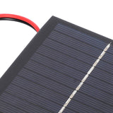 1W 5.5V Solar Cell Epoxy Polycrystalline Solar Panel+Clip For Charging 3.7V Battery System Toy LED Light Study 95*95MM