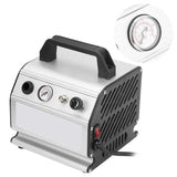 125W Air Compressor For Tattoo Inkjet Model Coloring Beauty Nail Painting Equipment adjustment Air pressure