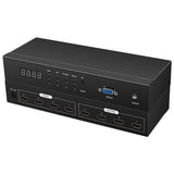 4 x 4 Hdmi-compatible Matrix Switcher 4 In 4 Out Hd 4k Hdmi-compatible Matrix Switcher Splitter (US Plug)