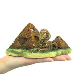 Fish Tank Aquarium Accessories Decoration Resin Pyramid Sphinx Aquarium Beautification Fish Tank Landscape Decoration Crafts