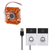PC Computer Laptop CPU VGA Video Card 55mm Cooler Cooling Fan Heatsink with Wireless Intercom Doorbell