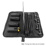 Padded Fishing Tool Storage Bag Fishing Buzz Bar Organizer Fishing Bait Alarm Pouch Fisihing Bank Stick Bag Fishing Bags