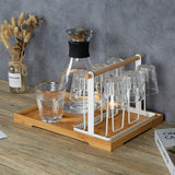 New Cup Drying Rack Drinking Glass and Sports Bottle Drainer Stand and Mug Tree for Kitchen Countertop NE