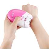 Kemei-189A Rechargeable Epilator Female Electric Epilator Painless Hair Removal Whole Body Available Bikini Whole Body Epilators