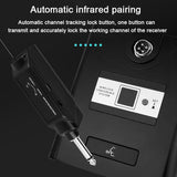 Wireless Conference Microphone, 30 Adjustable Frequencies, Rechargeable, Plug And Play, Suitable For Lectures,Broadcasting