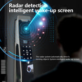 Home security door visual cat eye remote capture password fingerprint face recognition lock
