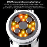 RF Instrument Radio Frequency EMS Microcurrent Eye Care Anti Aging Wrinkle Removal Skin Tightening Lifting Face LED Massager