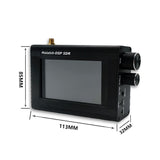 1.10D 3.5 Inch 50K-200M 4M-2Ghz Malachite DSP SDR Shortwave Radio Receiver AM SSB NFM WFM Malahit Touch LCD/ Antenna