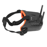 Mini FPV Goggles 3 inch 480x320 Display Double Antenna Reception 5.8G 40CH with Battery for RC FPV Racing Drone Quadcopter