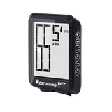 Wireless Bike Computer Bicycle Speedometer Waterproof LCD Stopwatch Backlight AutomaticTime Wake-Up & Multi-Functions Distance