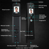Hawatta Face Recognition Door Lock Fingerprint Password Smart Electric Digital Lock Security Safe Smart Home Palm print Unlock