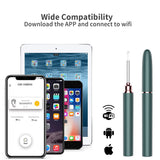 Smart Visual Ear Cleaner Endoscope Wifi Ear Cleaning Spoon High Precision Earpick Mini Camera Otoscope Health Care Ear Sticks