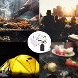 Camping Cooking Utensils Kitchen Cookware Travel Set Portable Stainless Steel Waterproof for Picnic BBQ Camping Travel