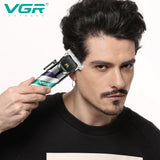 Cordless men hair trimmer professional beard electric hair clipper rechargeable hair cutter machine haircut finishing desiger