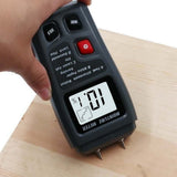 Wood Moisture Tester Wood Moisture Detector with Display Two-pin Digital Moisture Meter Large LCD Character Display Tools